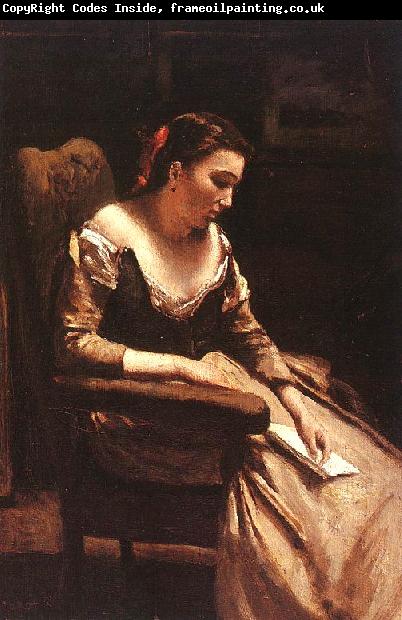  Jean Baptiste Camille  Corot The Letter_3